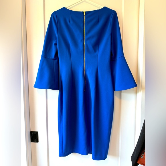 Calvin Klein Bell Sleeve Dress - Picture 2 of 4